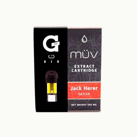 MÜV Cannabis Infused Products - MÜV G Pen Gio Pod - Jack Herer - 1