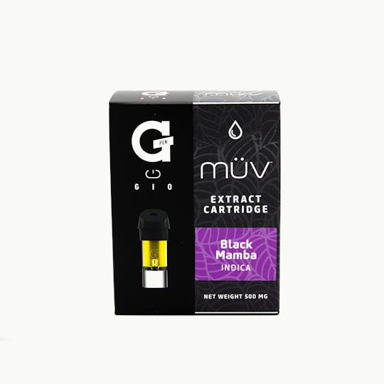 MÜV Cannabis Infused Products - MÜV G Pen Gio Pod - Black Mamba - 1
