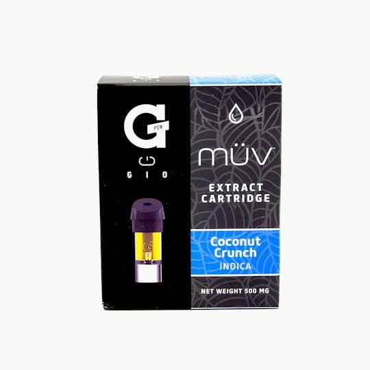 MÜV Cannabis Infused Products - MÜV G Pen Gio Pod - Coconut Crunch - 1