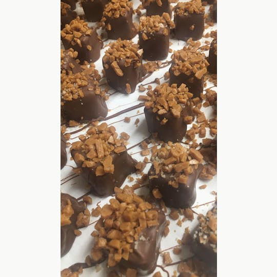 Wave Edibles - Salty Toffee Crunch Truffles (3pk) 10mg - 1