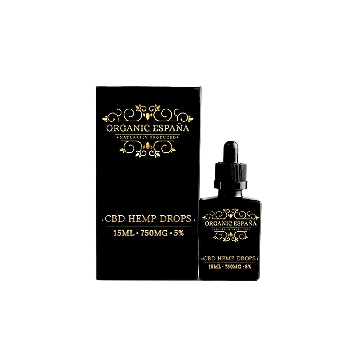 Organic España - CBD Oil Drops 750mg – 5% - 1