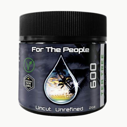 CBD For The People - Unrefined DARK CBD Salve - 600mg Tea Tree - 1