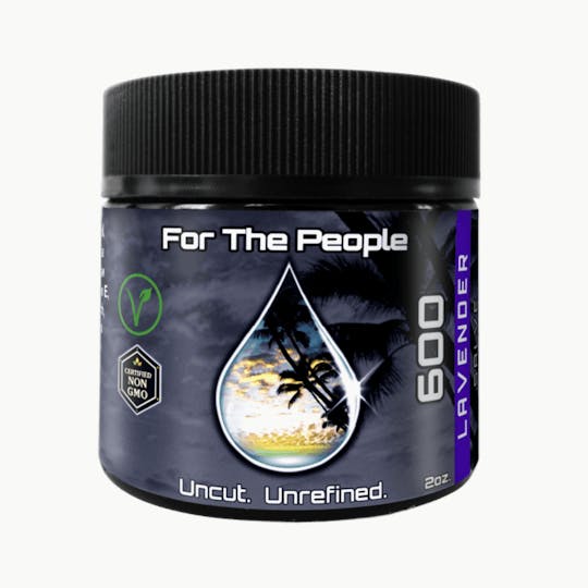 CBD For The People - Unrefined DARK CBD Salve - 600mg Lavender - 1