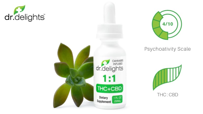 dr. delights™ - dr.delights CBD 1:1 Tincture - 1