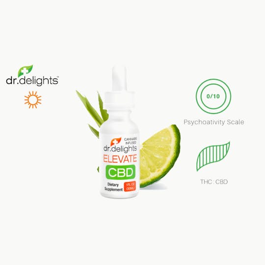 dr. delights™ - dr.delights CBD Elevate Tincture - 1