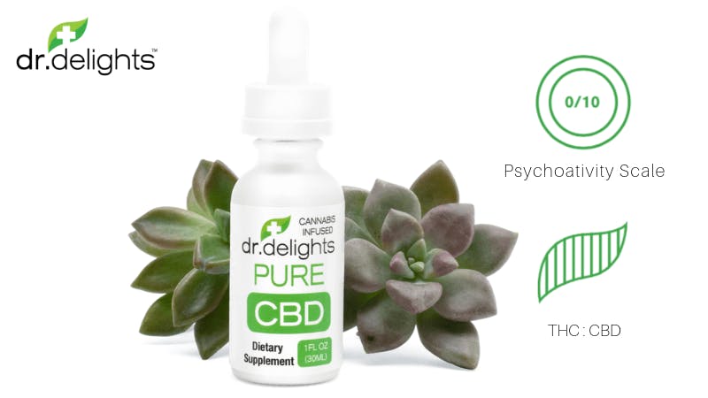 dr. delights™ - dr.delights CBD Pure Tincture - 1