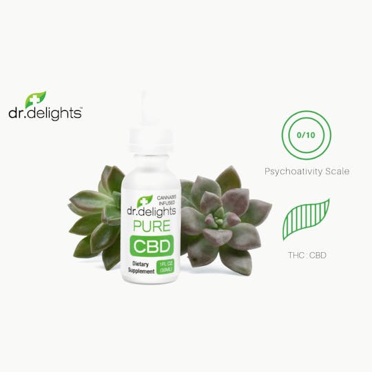 dr. delights™ - dr.delights CBD Pure Tincture - 1