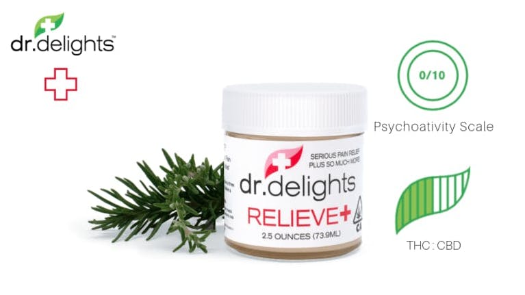dr. delights™ - dr.delights Relieve 1:1 THC:CBD Topical Salve - 1