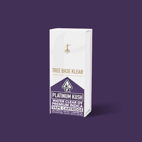 Tree Base Klear - Platinum Kush Klear Kart - 1