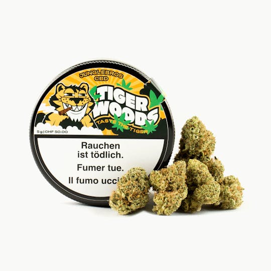 Junglebros CBD - Tiger Woods | Cannabis Blüten - 1
