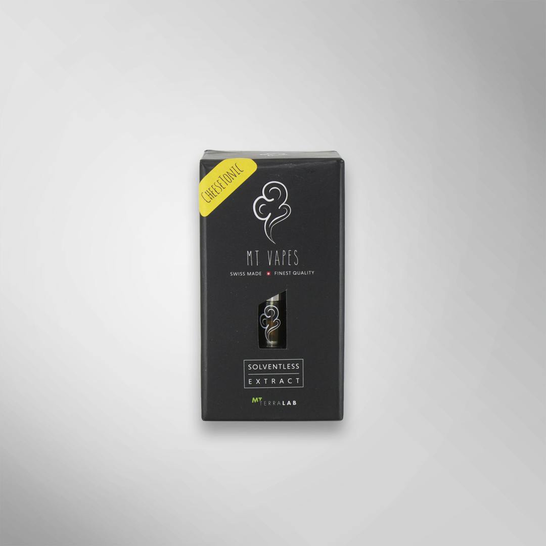 MT Terralab - MT Vapes - 40% CBD Cartridge - Cheesetonic - 1