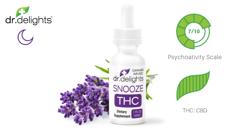 dr. delights™ - dr.delights Snooze THC Tincture - 1