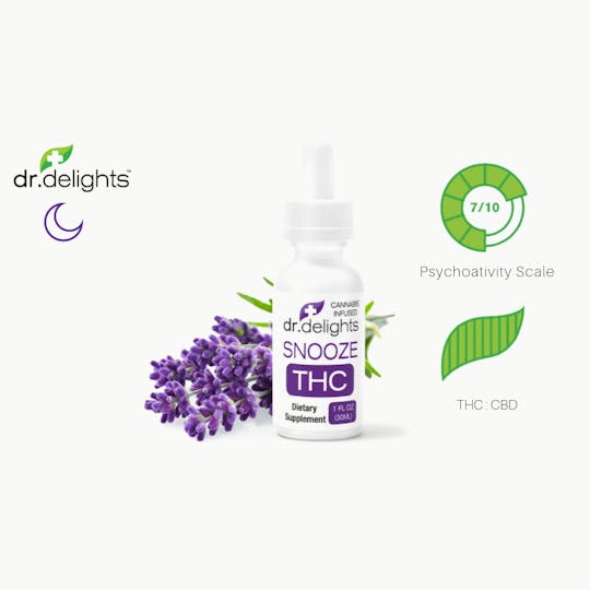dr. delights™ - dr.delights Snooze THC Tincture - 1