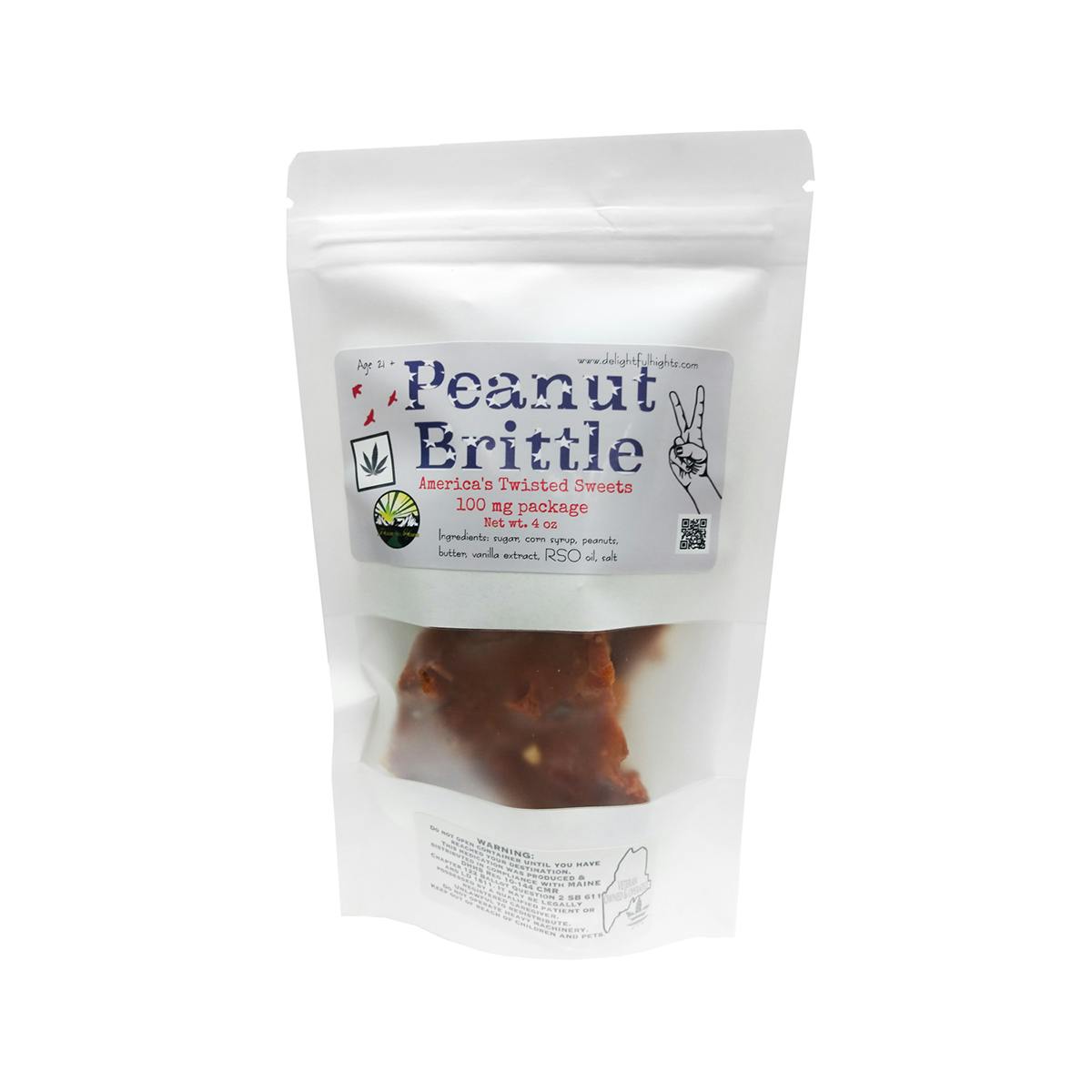 Delightful Hights - Peanut Brittle 100mg - 1