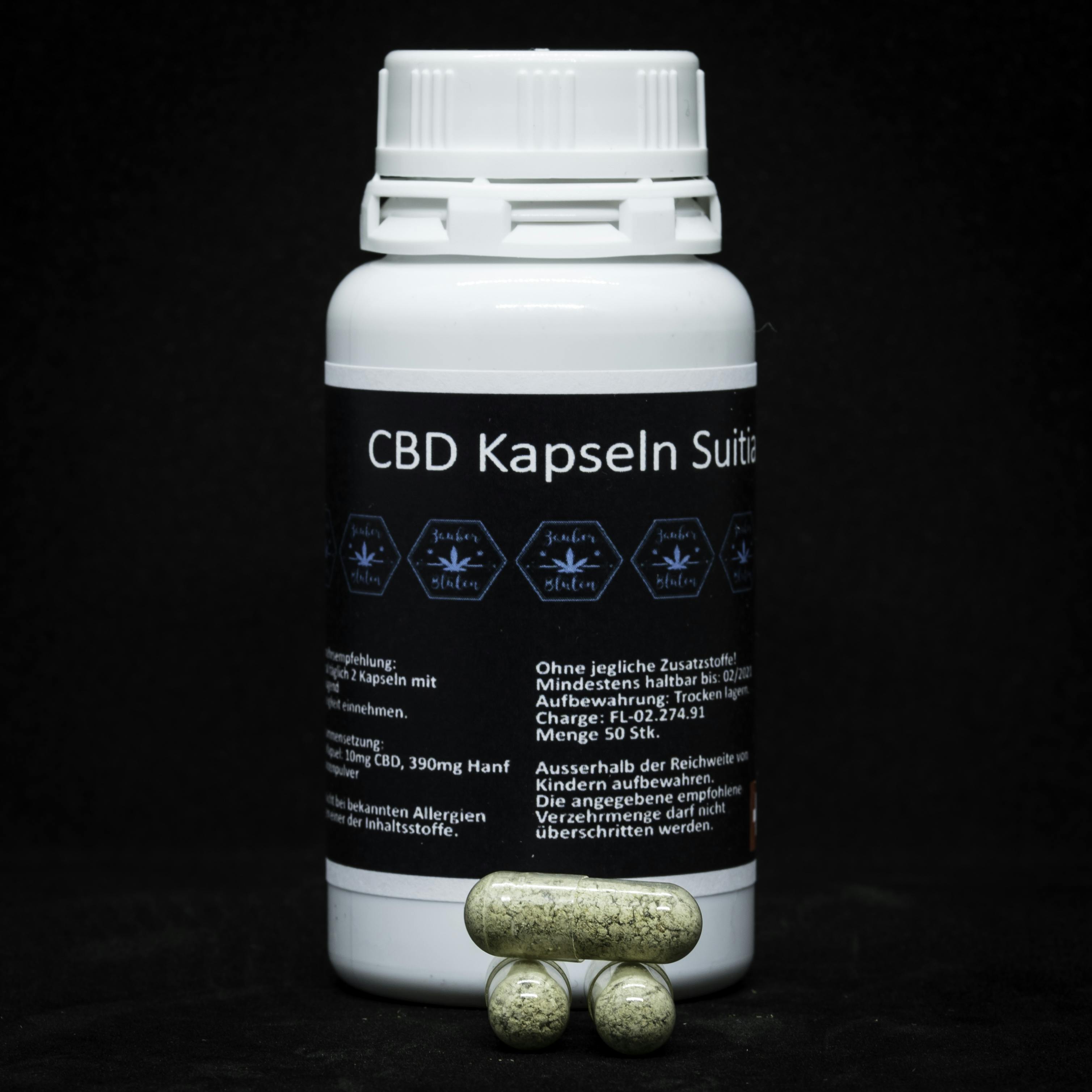 Zauber - Blüten - CBD Kapseln Suitia - 1
