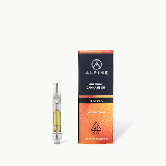 Alpine Vapor - Jack Herer - Sativa - THC Cartridge 1050mg - 1