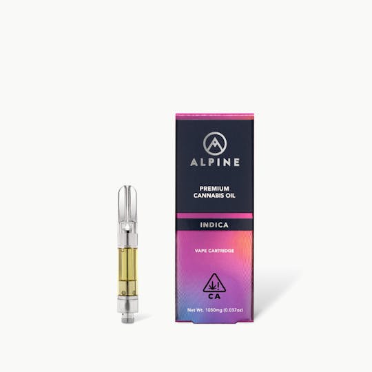 Alpine Vapor - True OG - Indica - THC Cartridge 1050mg - 1