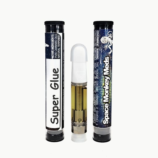Space Monkey Meds - Super Glue- Vape Cartridge (1g) - 1