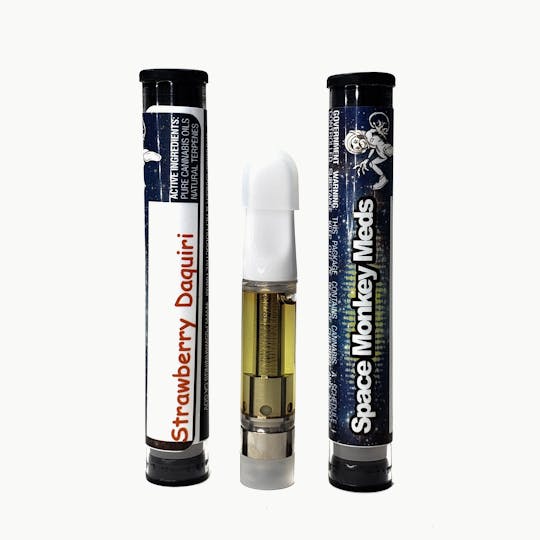 Space Monkey Meds - Strawberry Daquiri- Vape Cartridge (1g) - 1