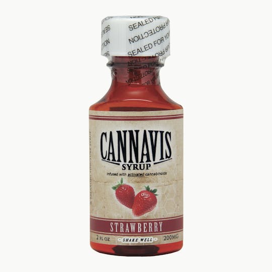 Cannavis - 200mg Strawberry THC Syrup Tincture - 1