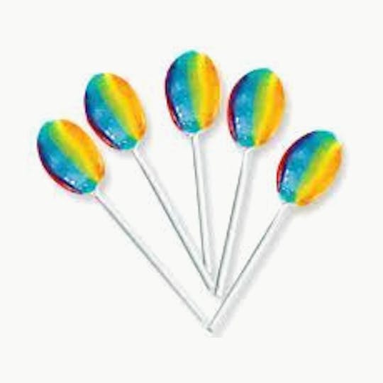 Hempstrax - SUGAR FREE 20mg CBD RAINBOW LOLLIPOPS - 1