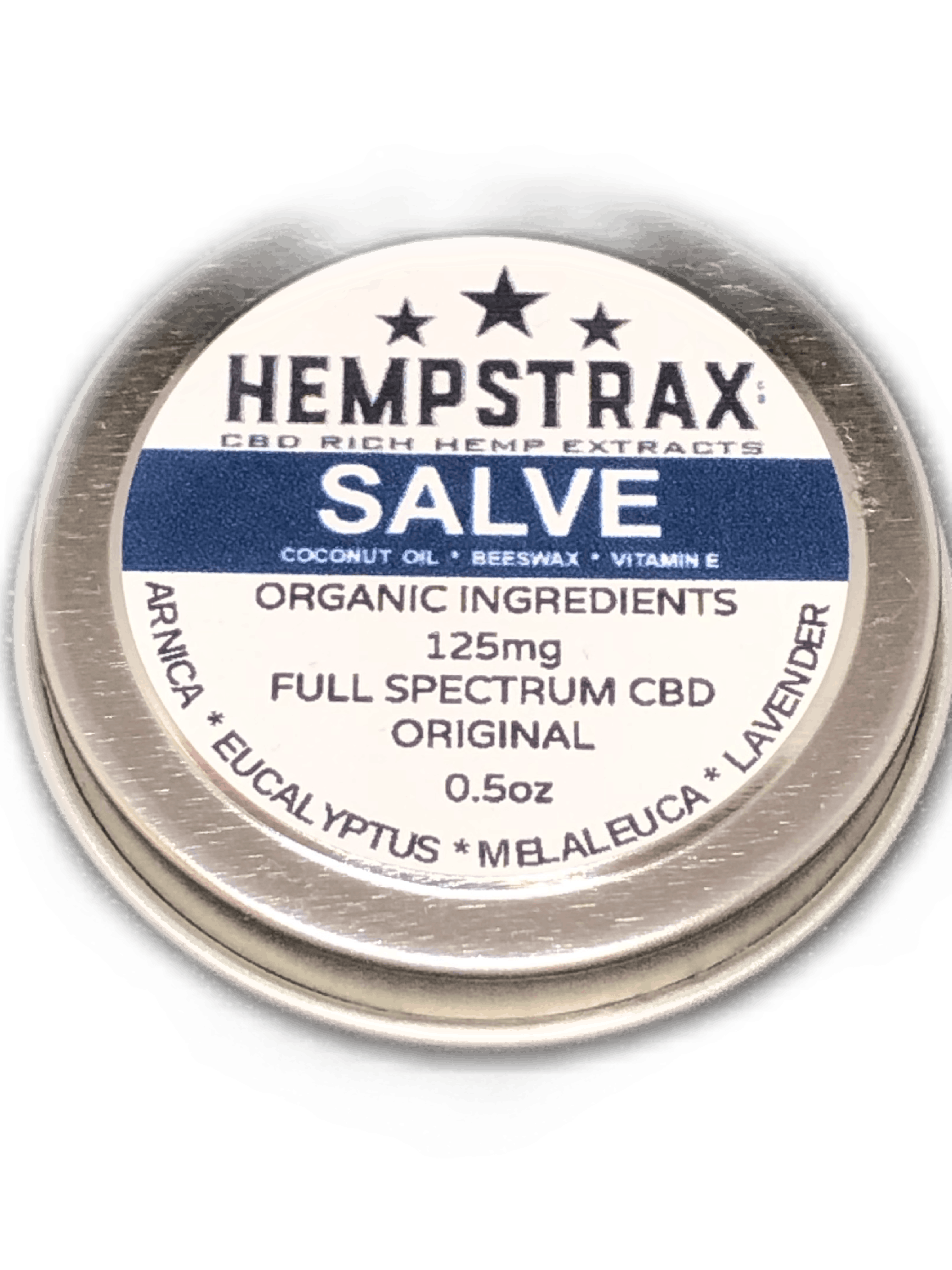 Hempstrax - Original Salve 125mg Full Spectrum CBD - 1