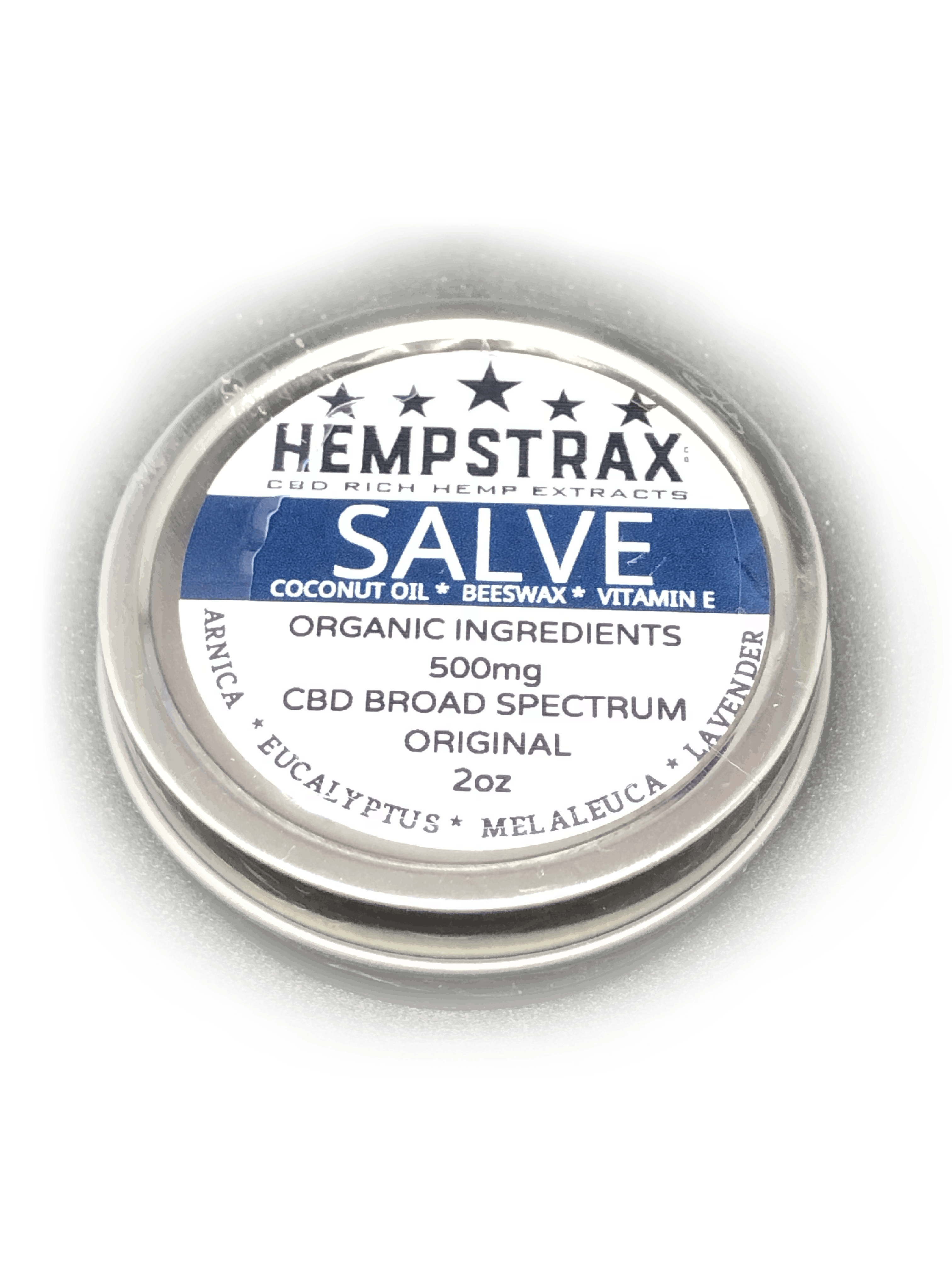 Hempstrax - Original Salve 500mg Broad Spectrum CBD - 1