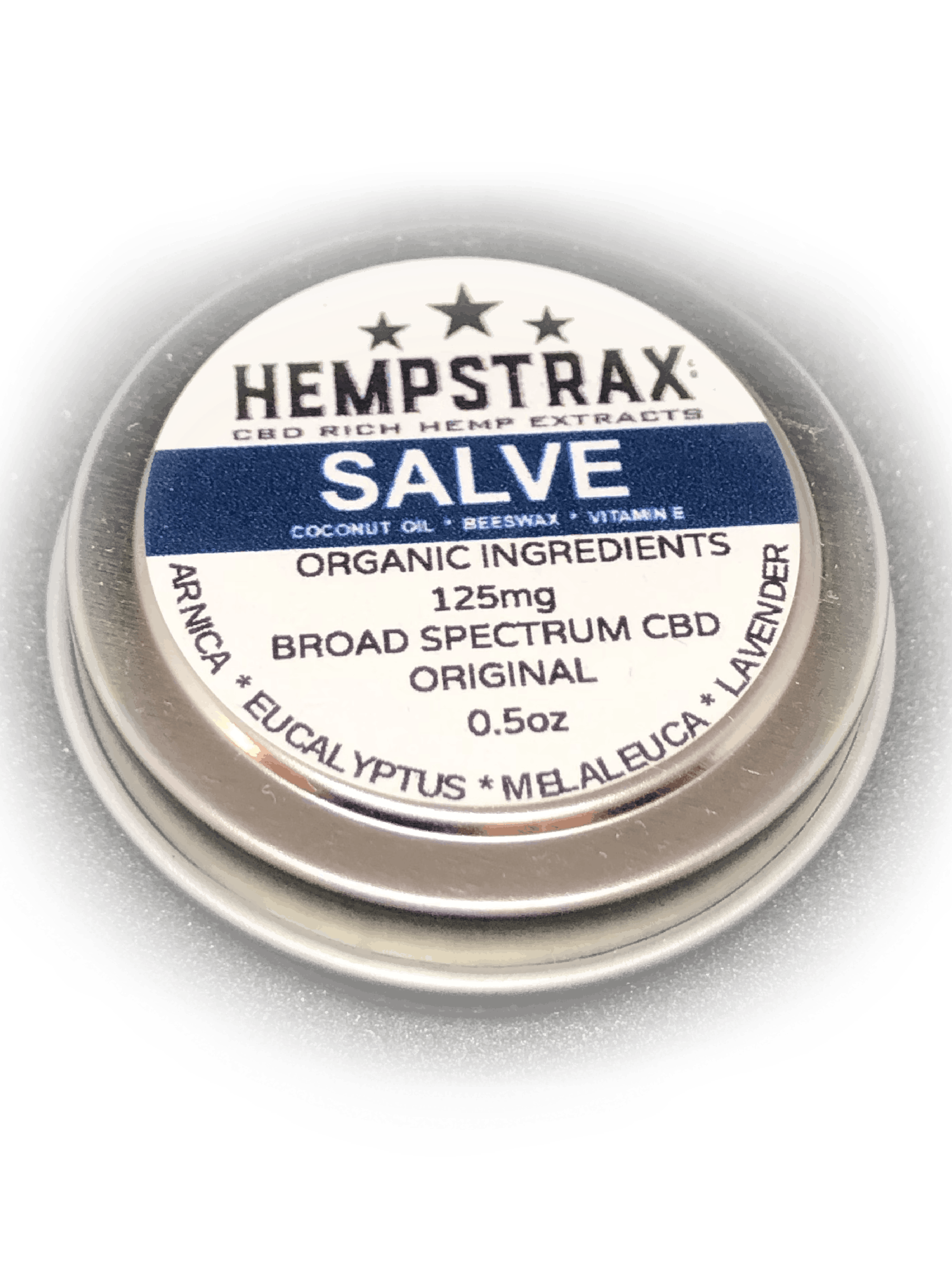 Hempstrax - Original Salve 125mg Broad Spectrum CBD - 1