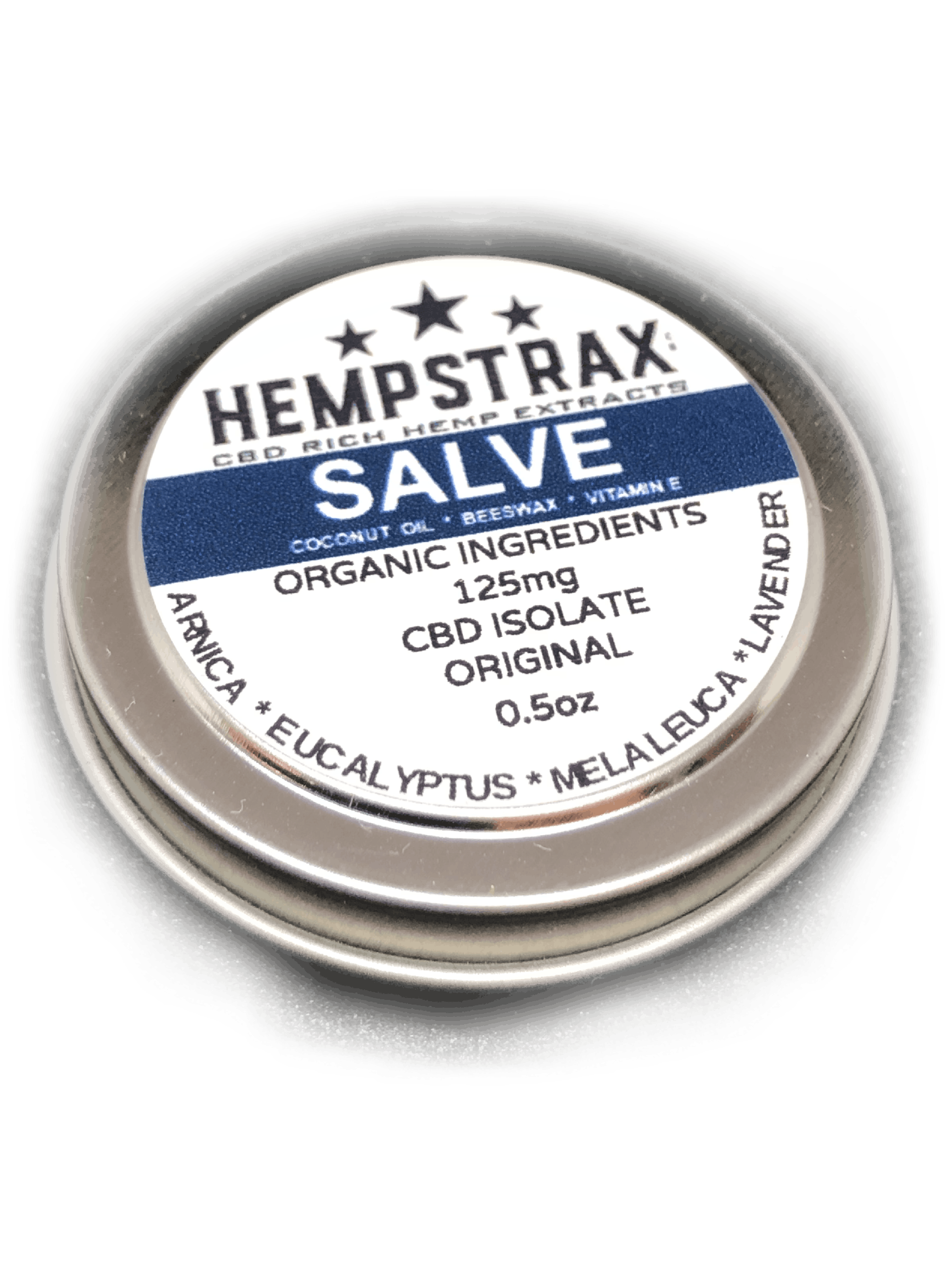 Hempstrax - Original Salve 125mg CBD Isolate - 1