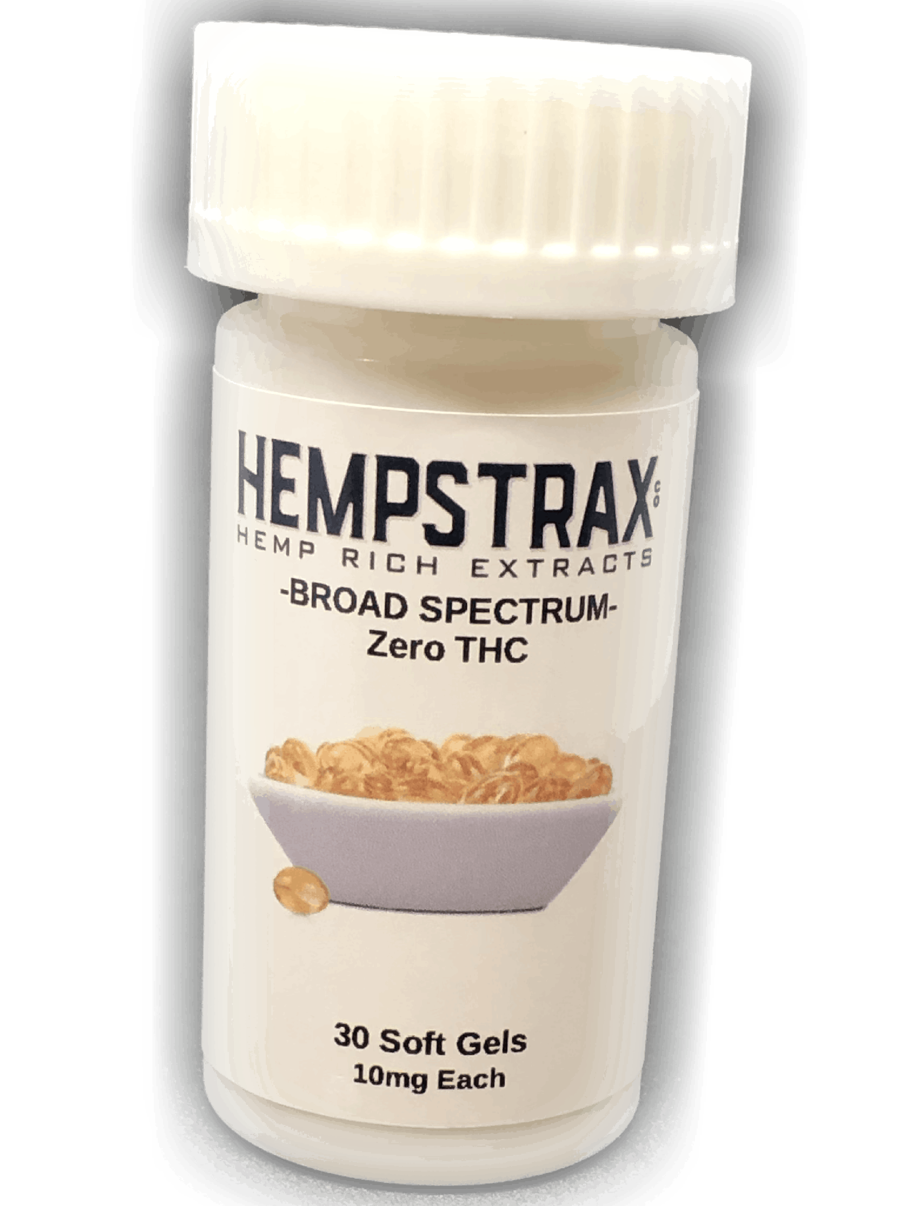 Hempstrax - 10mg CBD Soft Gel Caps - 1