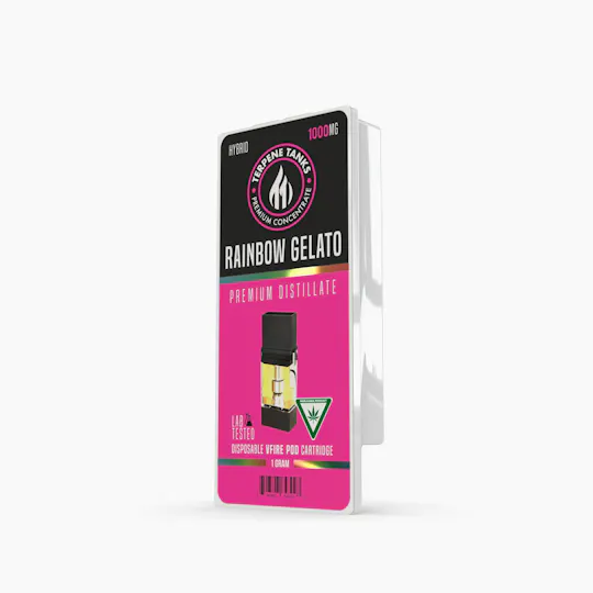 Terpene Tanks - Terpene Tanks Rainbow Gelato V-Fire Pod 1g - 1