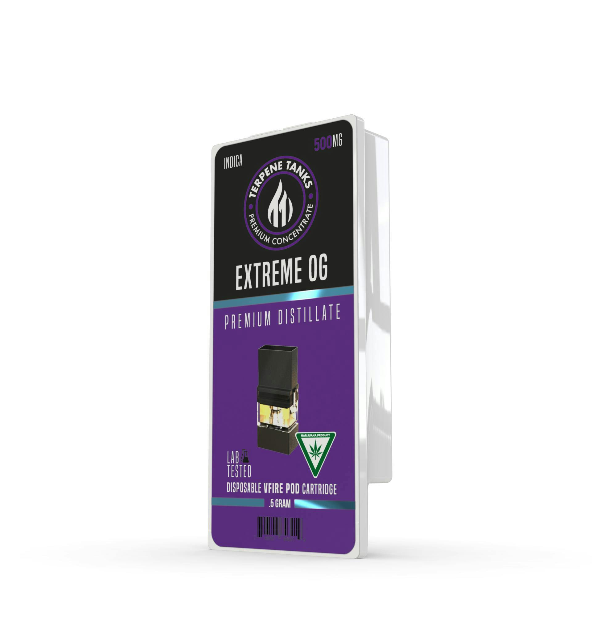 Terpene Tanks - Terpene Tanks Extreme OG V-Fire Pod .5g - 1