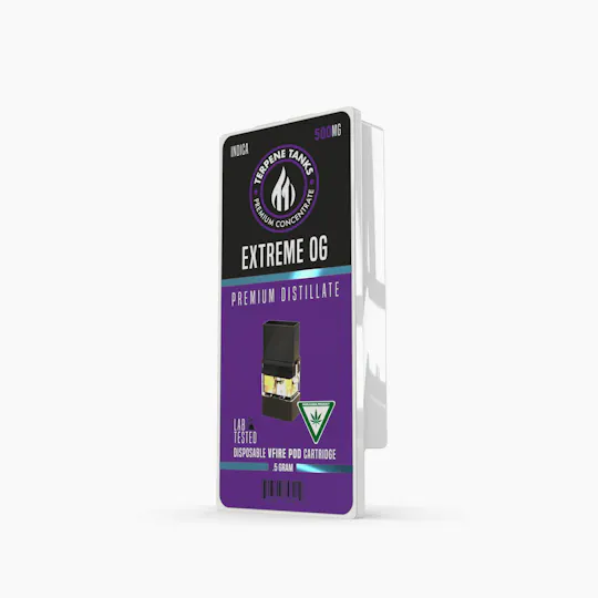 Terpene Tanks - Terpene Tanks Extreme OG V-Fire Pod .5g - 1