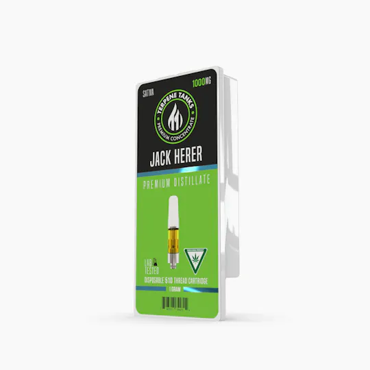 Terpene Tanks - Terpene Tanks Jack 510 Cartridge 1g - 1