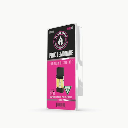Terpene Tanks - Terpene Tanks Pink Lemonade V-Fire Pod 1g - 1