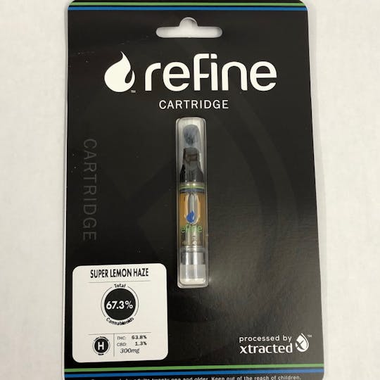 Refine New England (Medical) - Super Lemon Haze Distillate Cartridge (1 Gram) - 1