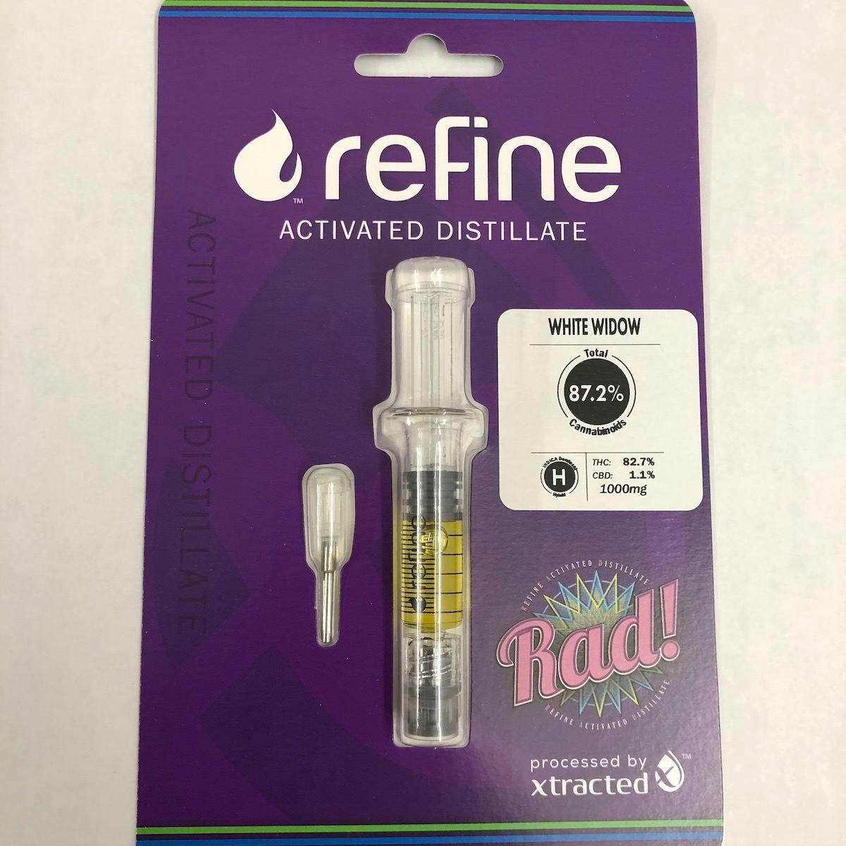 Refine New England (Medical) - White Widow - Refine Activated Distillate - 1