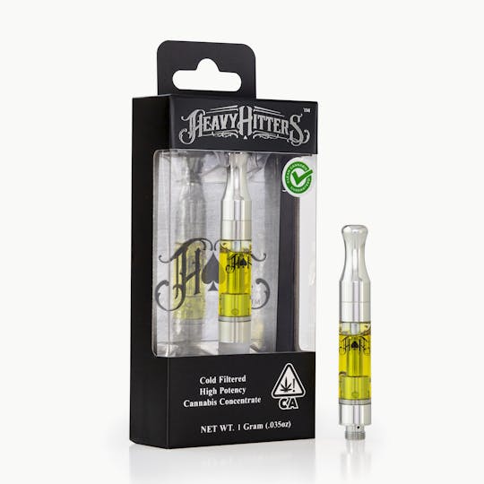 Heavy Hitters - Ultra Potent Maui Wowie 1g Cartridge - 1