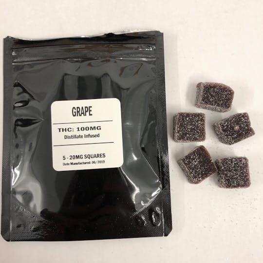 Iron Lung (Medical) - Grape Gummies 100mg - 1