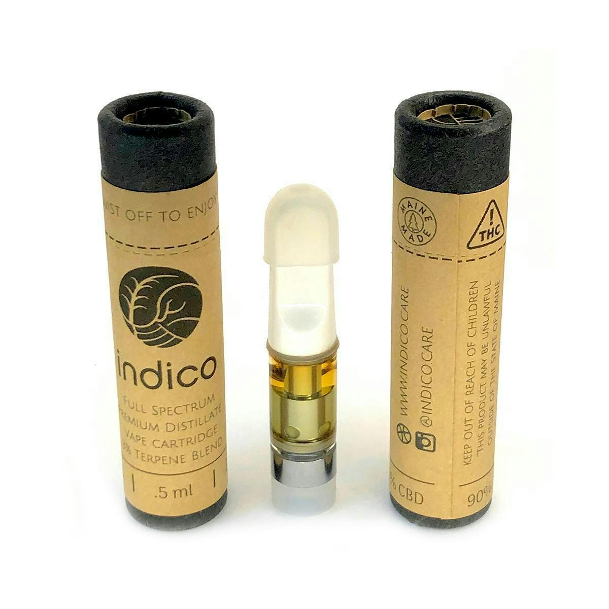 Indico - Pine Gum Full Spectrum THC Cartridge 1/2g - 1