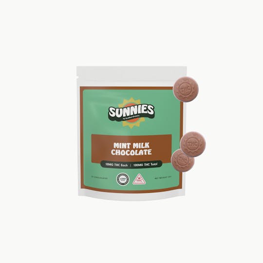 SunMed Growers - Mint Milk Chocolate Edible 100mg - 1