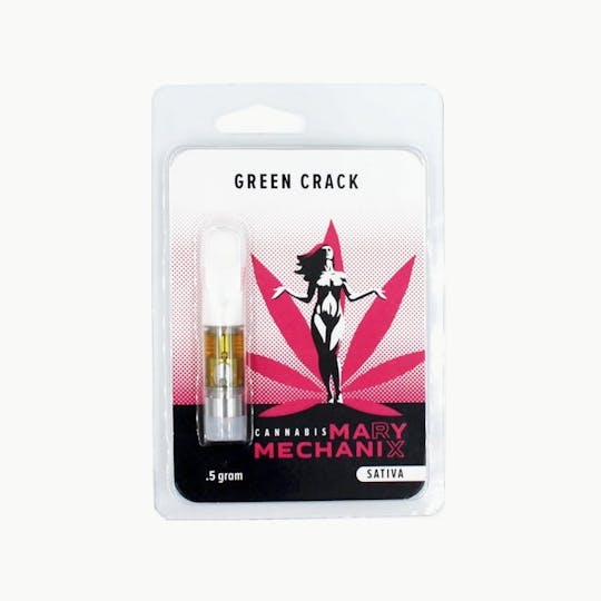 Mary Mechanix - Green Crack Vape Cartridge 0.5 Gram - 1