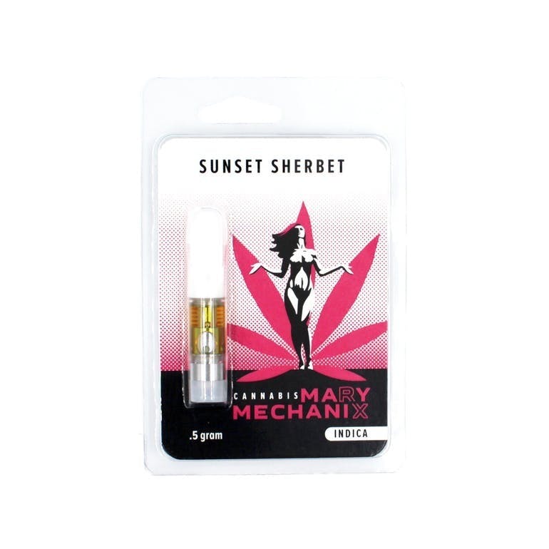 Mary Mechanix - Sunset Sherbert Vape Cartridge 0.5 Gram - 1