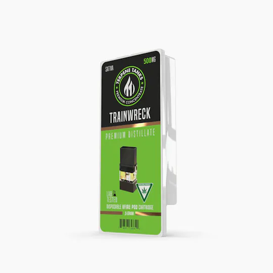 Terpene Tanks - Terpene Tanks Trainwreck V-Fire Pod .5g - 1