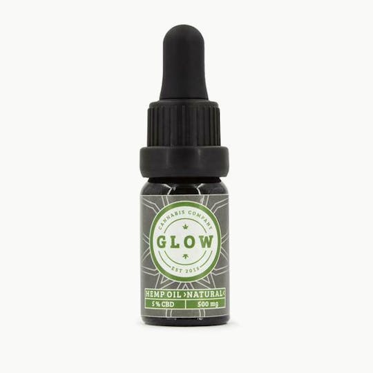 Glow Cannabis Company - CBD-Öl NATURAL 5% Vollspektrum - 1