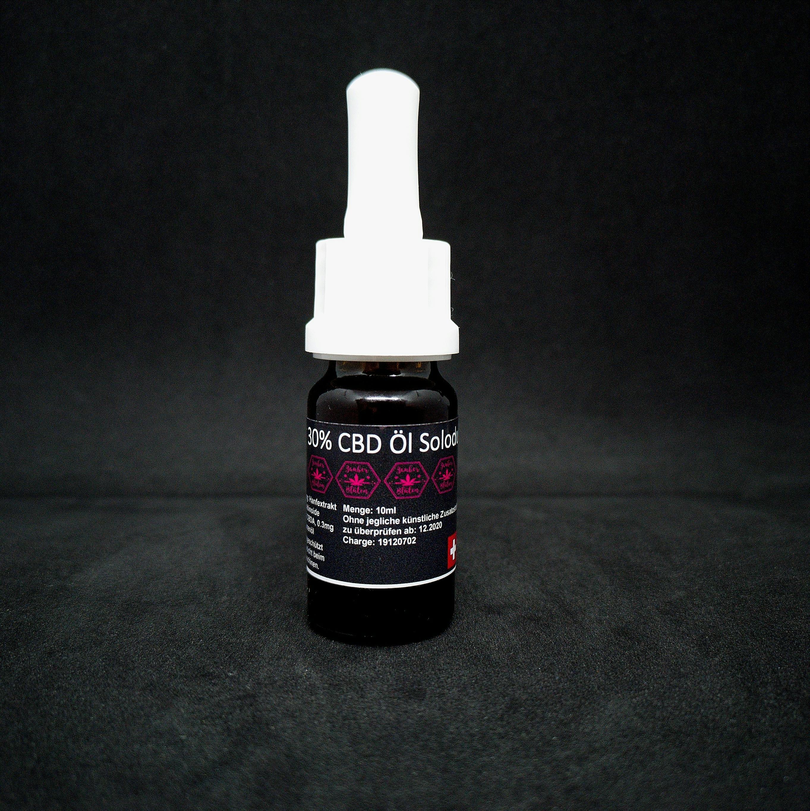 Zauber - Blüten - CBD Öl Solodurum 30% 0.8% THC - 1
