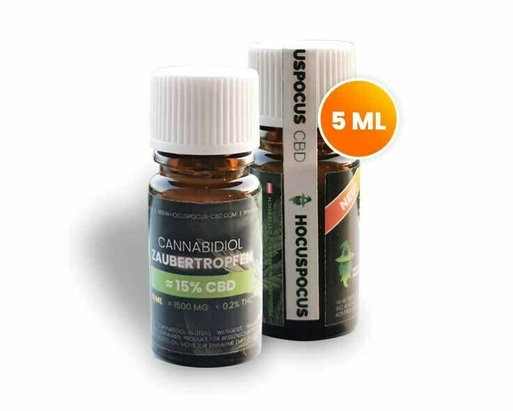 Hocuspocus CBD - CBD Zaubertropfen – 5ml - 1
