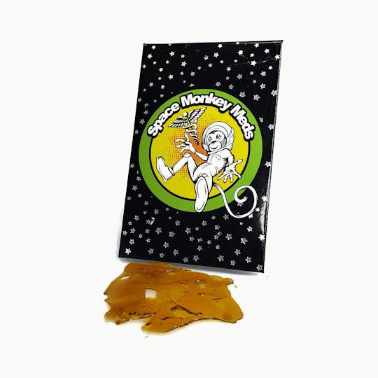 Space Monkey Meds - Banana OG- Shatter - 1