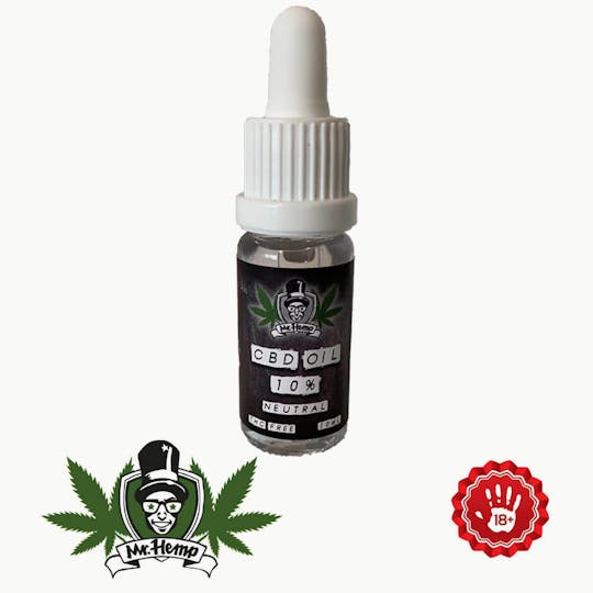 Mr. Hemp - Mr. Hemp CBD Öl ohne THC 10% 10ml - 1