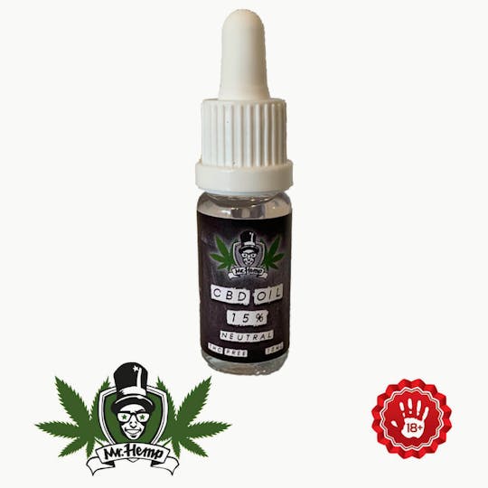 Mr. Hemp - Mr. Hemp CBD Öl ohne THC 15% 10ml - 1